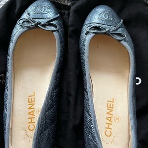 CHANEL ballet flats , immaculate condition, size 39